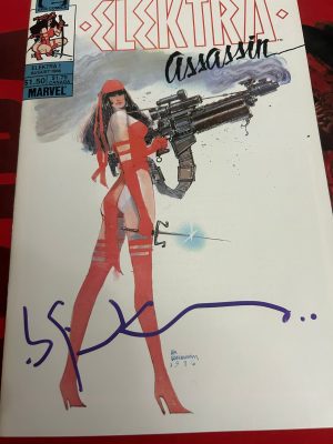 Elektra Assassin #1 Cover A Regular Bill Sienkiewicz Cover Signed by Bill Sienkiewicz