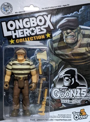 The Goon 25th Anniversary Sepia Paint SDCC 2024 Exclusive Action Figure - Signed by Eric Powell