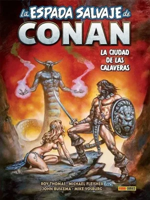 Biblioteca Conan: La Espada Salvaje de Conan 19 La ciudad de las calaveras