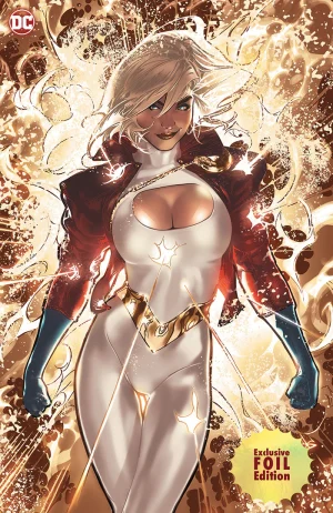 Power Girl Vol 3 #11 SDCC 2024 Unknown Comics Exclusive Pablo Villalobos Foil Cover