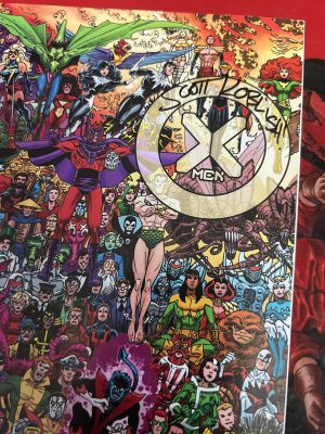 X-Men Vol 6 #35 Cover F Variant Scott Koblish Wraparound Cover (#700) Signed by Scott Koblish