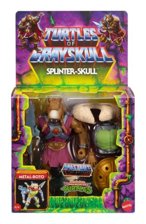 MOTU x TMNT: Turtles of Grayskull Splinter-Skull Action Figure