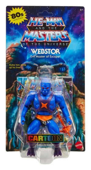 Masters of the Universe Origins Cartoon Collection Webstor (Evil Master of Scape!) Action Figure