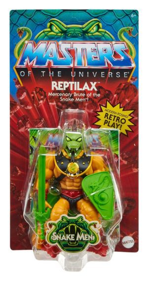 Masters of the Universe Origins Reptilax (Mercenary Brute of the Snake Men!) Action Figure