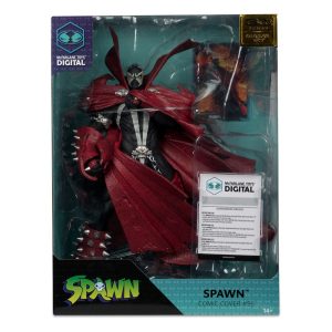 Spawn (Comic Cover #95) 1:7 Scale Posed Figure w/Digital Collectible McFarlane Toys 30th Anniversary