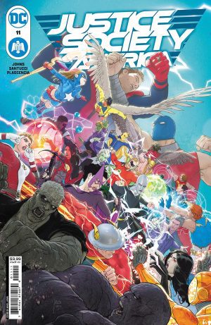 Justice Society Of America Vol 4 #11 Cover A Regular Mikel Janín Cover