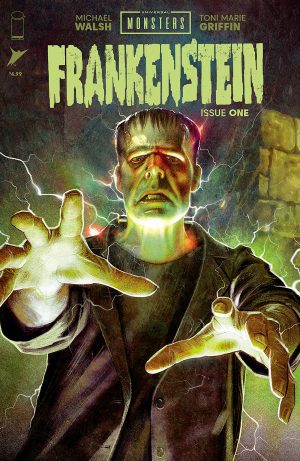 Universal Monsters Frankenstein #1 Cover B Variant Joshua Middleton Cover