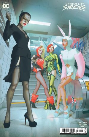 Gotham City Sirens Vol 2 #2 Cover B Variant W Scott Forbes Card Stock Cover