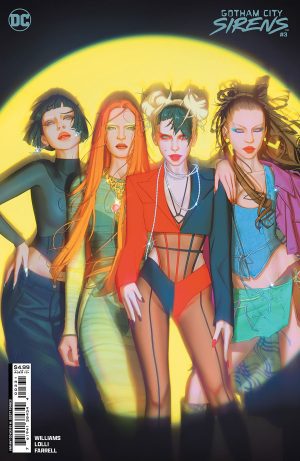 Gotham City Sirens Vol 2 #3 Cover B Variant W Scott Forbes Card Stock Cover