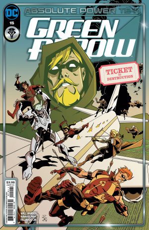 Green Arrow Vol 8 #15 Cover A Regular Phil Hester Cover