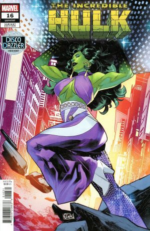 The Incredible Hulk Vol 5 #16 Cover B Variant Edwin Galmon Disco Dazzler Cover