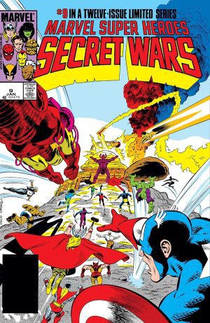 Marvel Super-Heroes Secret Wars #9 Cover E Facsimile Edition Variant Bob Layton Foil Cover