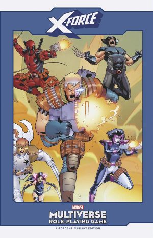 X-Force Vol 7 #2 Cover D Variant Ruairi Coleman Marvel Multiverse RPG Cover