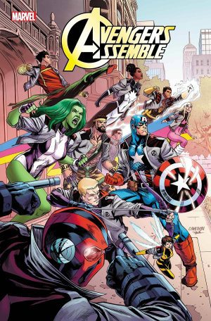 Avengers Assemble Vol 2 #1 Cover B Variant Cory Smith Avengers Jacket Cover