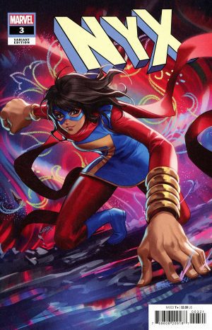 NYX Vol 2 #3 Cover B Variant Lesley Leirix Li Ms Marvel Cover