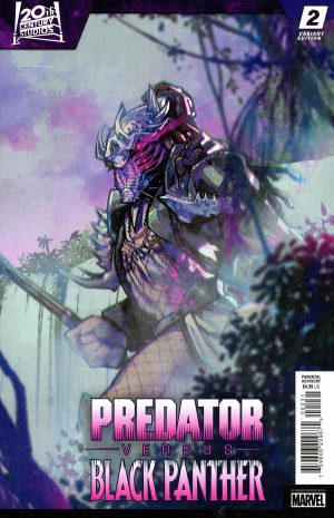 Predator vs Black Panther #2 Cover C Variant Rose Besch Cover