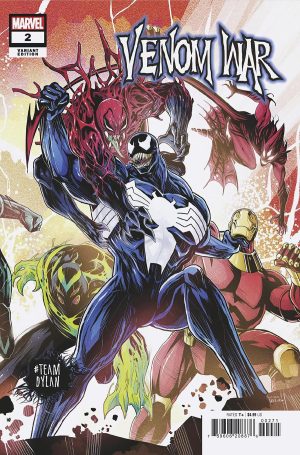 Venom War #2 Cover C Variant Luciano Vecchio TeamDylan Cover