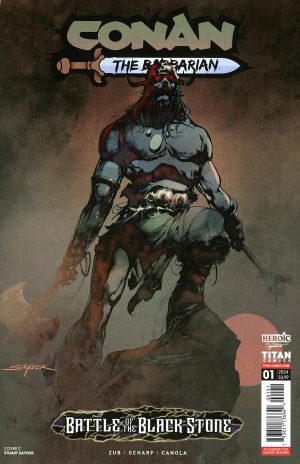 Conan The Barbarian Battle Of The Black Stone #1 Cover C Variant Stuart Sayger Cover