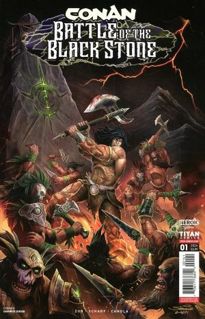 Conan The Barbarian Battle Of The Black Stone #1 Cover D Variant Samwise Didier Cover