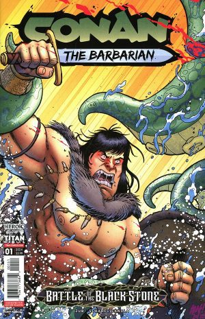 Conan The Barbarian Battle Of The Black Stone #1 Cover E Variant Tony Fleecs Cover