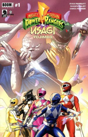 Mighty Morphin Power Rangers Usagi Yojimbo #1 (One Shot) Cover A Regular Taurin Clarke Cover