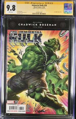 Immortal Hulk #38 Cover A Regular Alex Ross Cover - CGC Signature Series 9.8