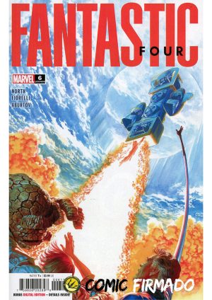 Fantastic Four Vol 7 #6 Cover A Regular Alex Ross Cover Signed by Alex Ross with COA