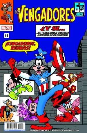 Asombroso Spiderman 240/31 - Portada Alternativa Disney - What if? Los Vengadores