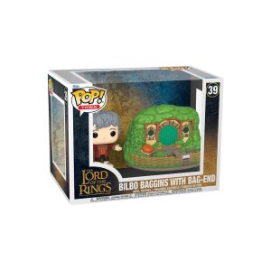 Funko Pop The Lord of the Rings - Bilbo Baggins with Bag-End Vinyl Figure