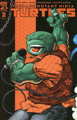 Teenage Mutant Ninja Turtles Vol 6 #2 Cover D Variant J Gonzo Cover