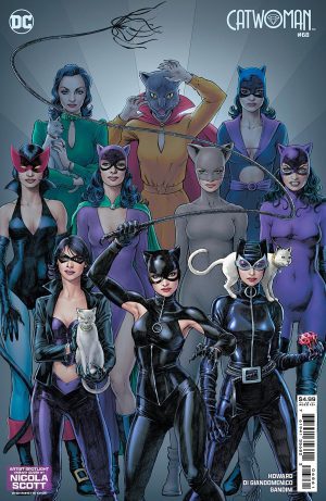 Catwoman Vol 5 #68 Cover D Variant Nicola Scott Artist Spotlight Card Stock Cover