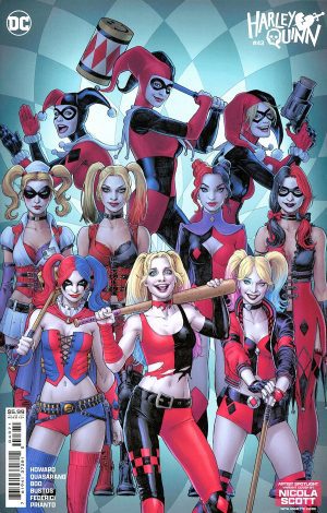 Harley Quinn Vol 4 #43 Cover D Variant Nicola Scott Artist Spotlight Card Stock Cover