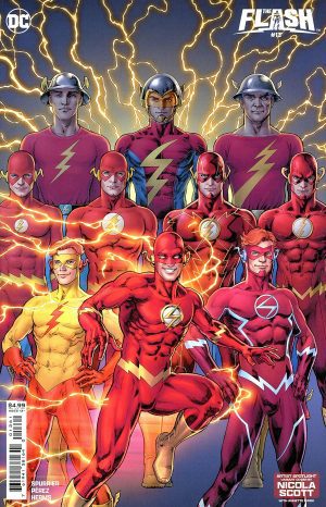 Flash Vol 6 #13 Cover D Variant Nicola Scott Artist Spotlight Card Stock Cover