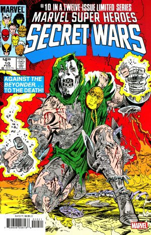 Marvel Super-Heroes Secret Wars #10 Cover C Facsimile Edition Regular Bob Layton Cover