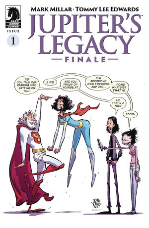 Jupiter's Legacy Finale #1 Cover D Variant Skottie Young Cover