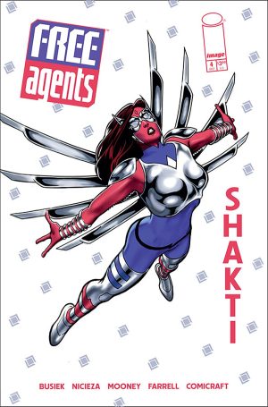 Free Agents #4 Cover B Variant Kevin Maguire Cover