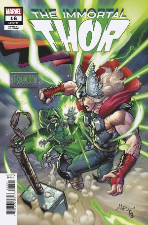 The Immortal Thor #16 Cover B Variant Andrei Bressan Doom Cover