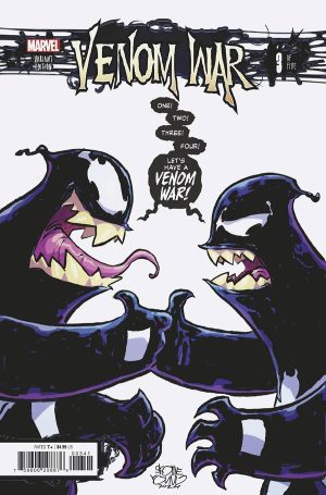 Venom War #3 Cover G Variant Skottie Young Cover