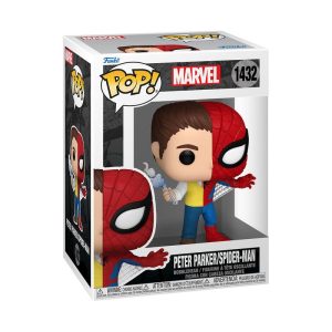 Funko Pop Marvel Comics Peter Parker/Spider-Man Bobble-Head