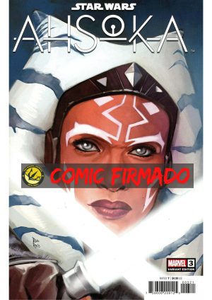 Star Wars Ahsoka #3 Cover B Variant Rod Reis Cover Signed by Rod Reis