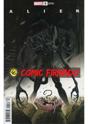 Alien Vol 2 #5 Cover C Variant Nick Dragotta Cover Signed by Nick Dragotta