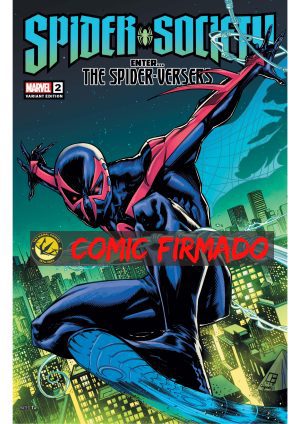 Spider-Society #2 Cover C Variant Marcelo Ferreira Spider-Man 2099 Cover Signed by Marcelo Ferreira