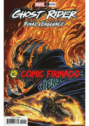 Ghost Rider Final Vengeance #1 Cover C Variant Chad Hardin Cover Signed by Chad Hardin