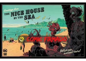 The Nice House By The Sea #1 Cover C Variant Hayden Sherman Card Stock Cover Signed by Hayden Sherman