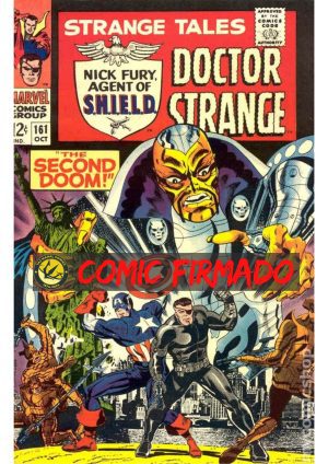 Strange Tales (1951-1976 1st Series) #161 Regular Cover A Jim Steranko Cover Signed by Jim Steranko