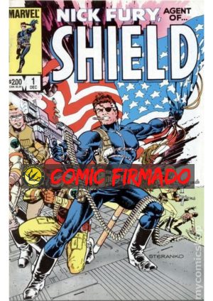 Nick Fury Agent of SHIELD (1983 2nd Series) #1 Regular Cover A Jim Steranko Cover Signed by Jim Steranko