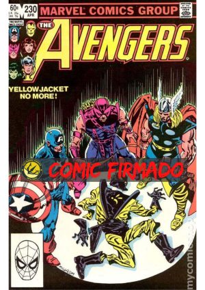 Avengers (1963 1st Series) #230 Regular Cover Al Milgrom Cover Signed by Al Milgrom