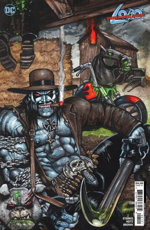 Lobo Cancellation Special #1 (One Shot) Cover B Variant Simon Bisley After Dark Card Stock Cover