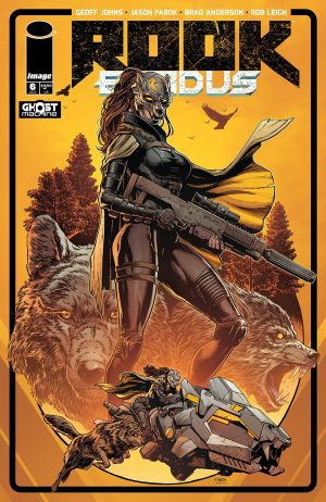 Rook Exodus #6 Cover B Variant Jason Fabok & Brad Anderson Dire Wolf Cover