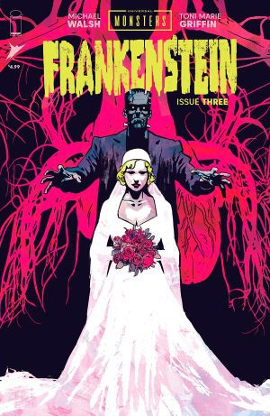 Universal Monsters Frankenstein #3 Cover A Regular Michael Walsh Cover